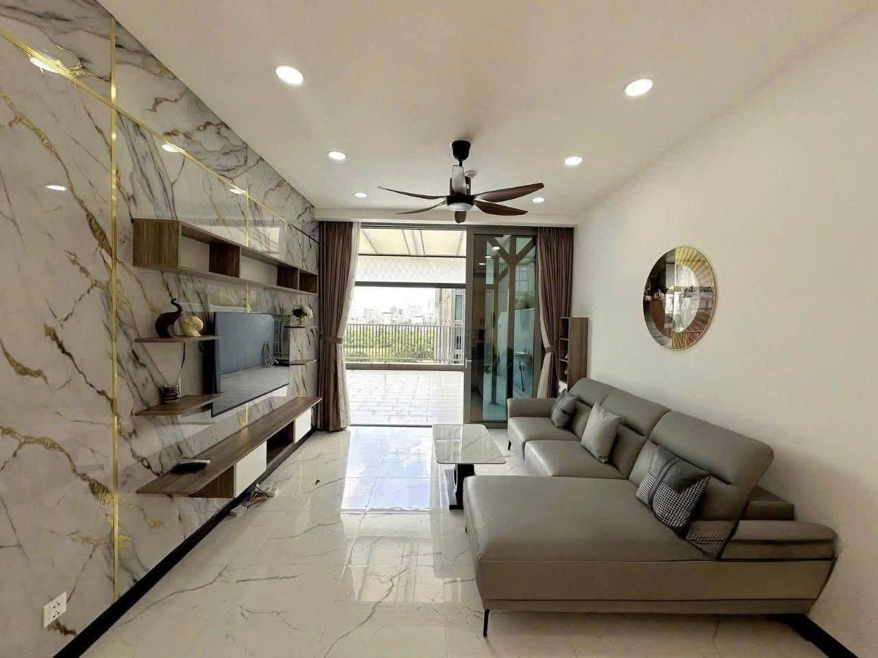 Cho thuê căn hộ Quận 2, căn hộ Empire City Thủ Thiêm, 1PN, 64m2, giá thuê 29 triệu/tháng.