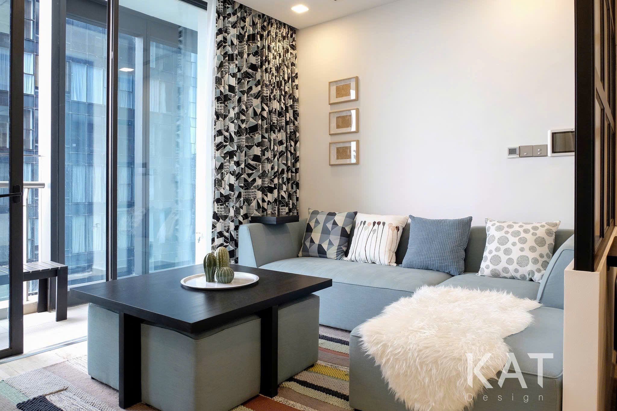 Cho thuê căn hộ Quận 1, căn hộ Vinhomes Golden River, 2PN, 78.5m2, giá thuê 40 triệu /tháng.