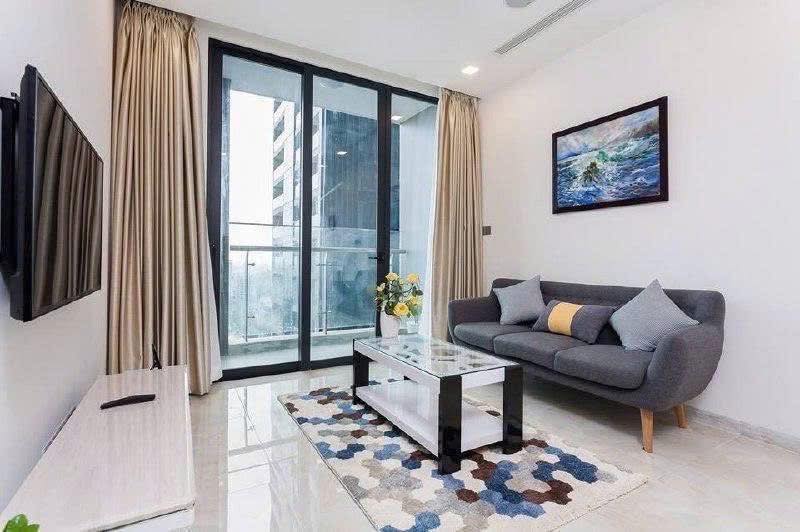 Cho thuê căn hộ Quận 1, căn hộ Vinhomes Golden River, 1PN, 46.7m2, giá thuê 25 triệu/tháng.