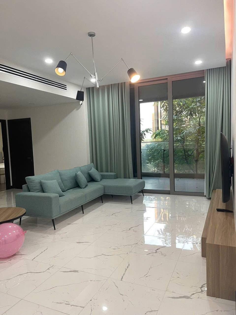 Cho thuê căn hộ Quận 2, căn hộ Empire City Thủ Thiêm, 3PN, 154m2, giá thuê 55 triệu/tháng.