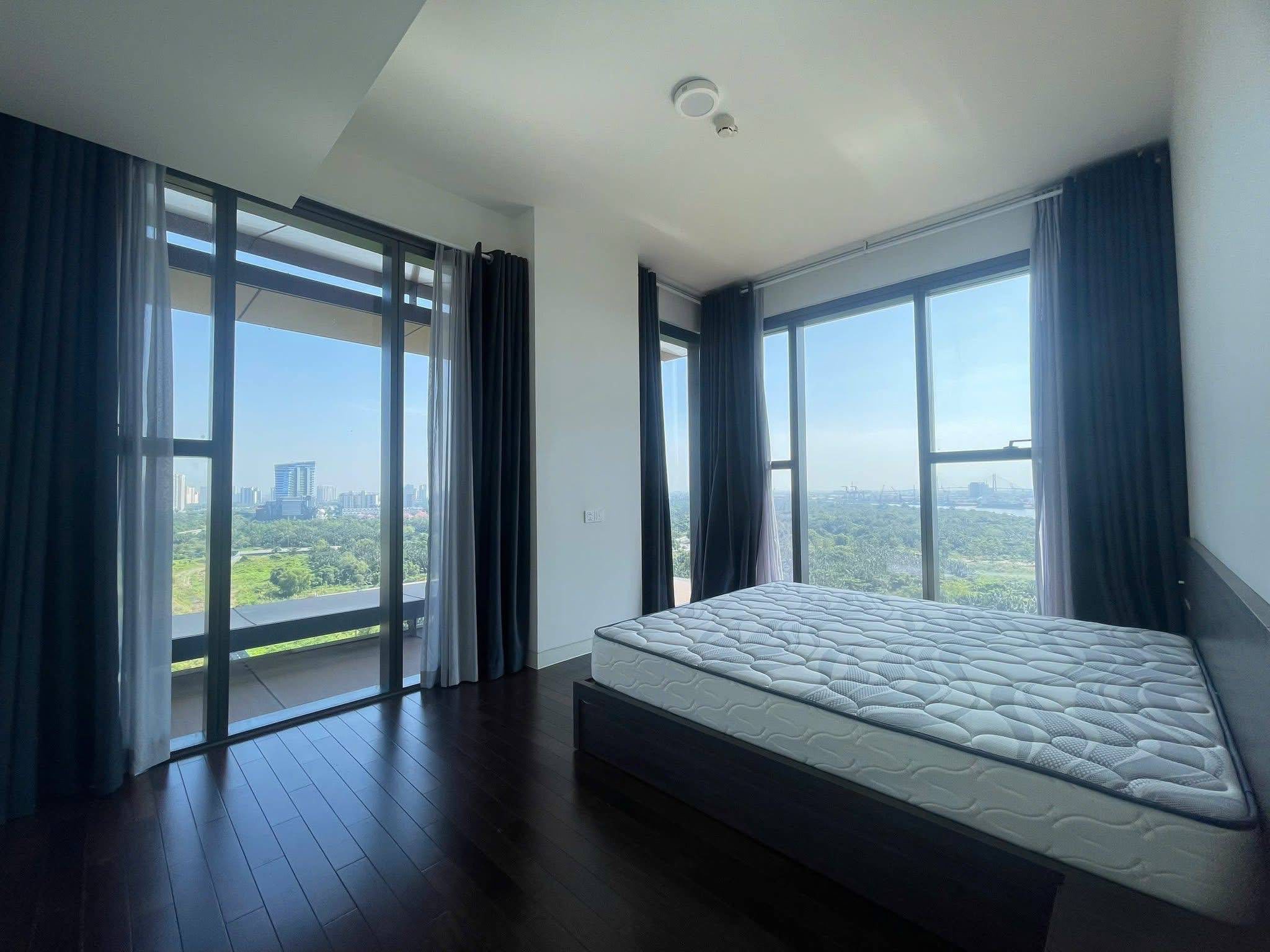 Cho thuê căn hộ Quận 2, căn hộ Empire City Thủ Thiêm, 2PN, 101m2, giá thuê 50 triệu/tháng.