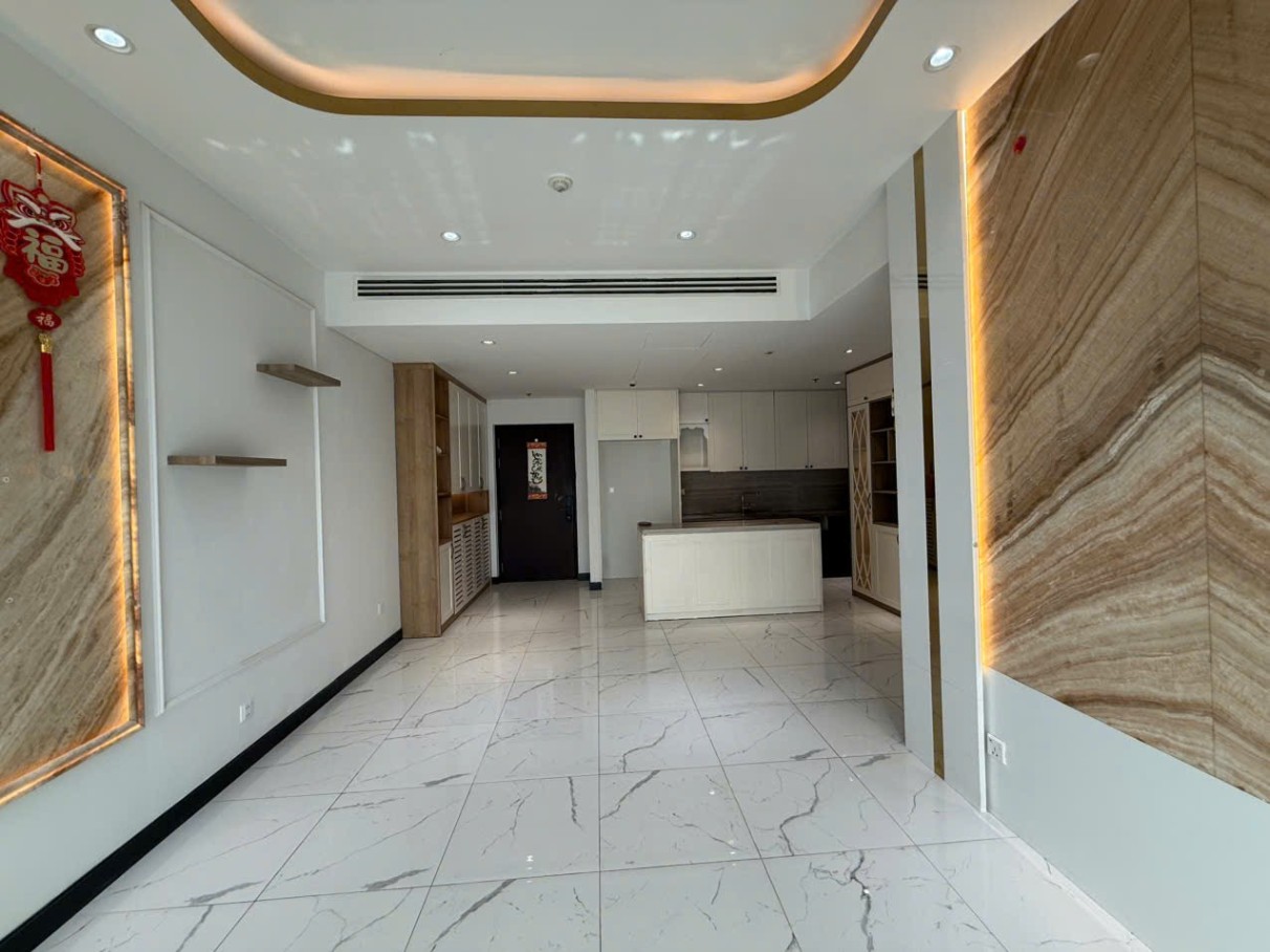 Cho thuê căn hộ Quận 2, căn hộ Empire City Thủ Thiêm, 2PN, 95m2, giá thuê 27 triệu/tháng.