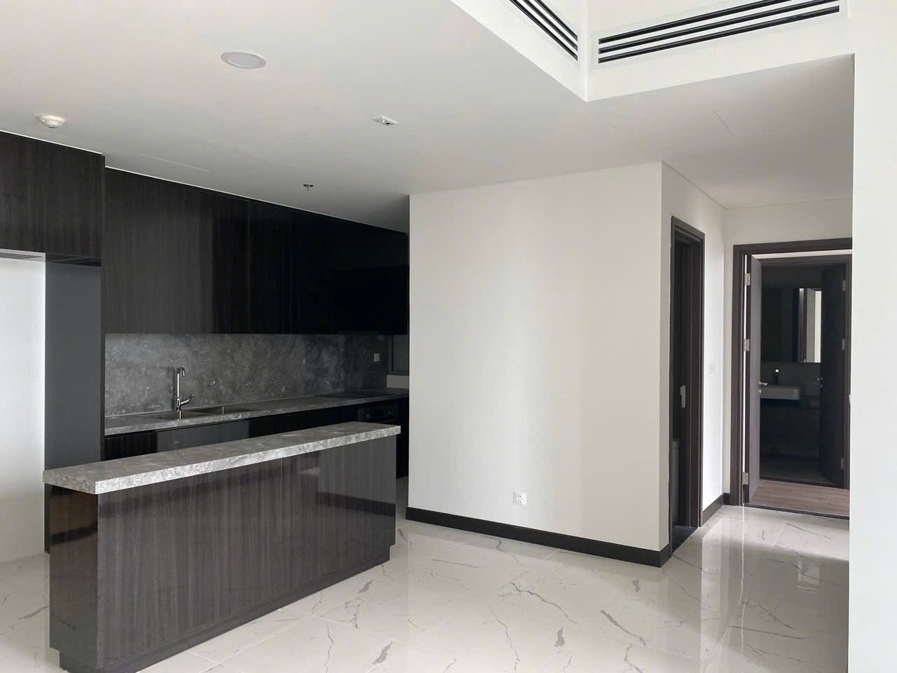 Cho thuê căn hộ Quận 2, căn hộ Empire City Thủ Thiêm, 2PN, 93,2m2, giá thuê 29 triệu/tháng.